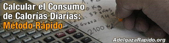 Calcular el Consumo de CalorÃ­as Diarias: MÃ©todo RÃ¡pido